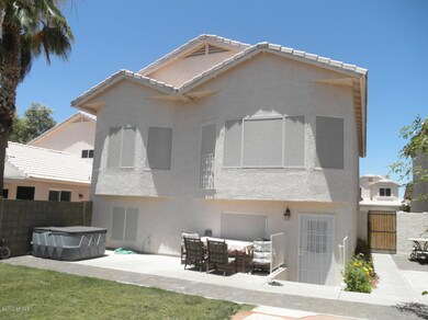 back of the home