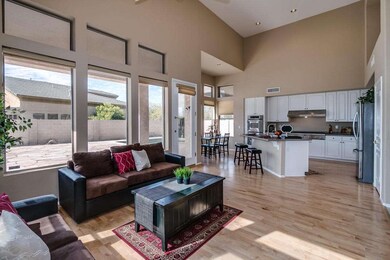 family room/kitchen