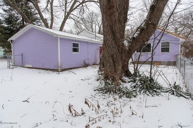 Fenced back yard!