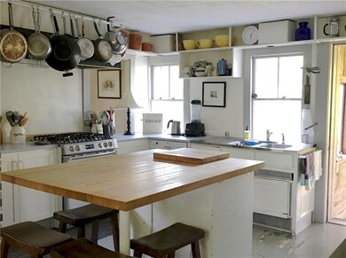 The kitchen is very functional and...