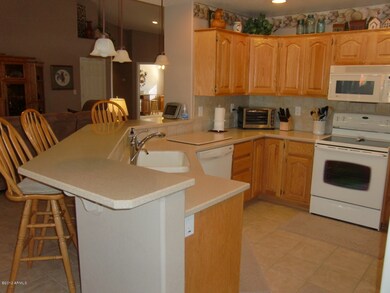 Spacious KITCHEN with upgraded cabinets