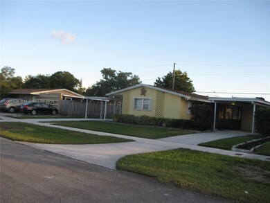 Two carports and two driveways