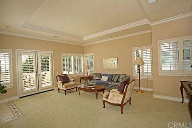 Another View of the Living Room with French Doors 