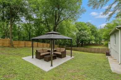 New Fully Fenced Backyard With A Patio