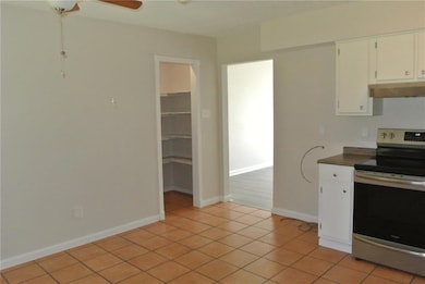 View of the walk-in pantry. Tenant is to provide t