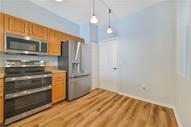 Double Oven, Microwave, and Refrigerator with in-d