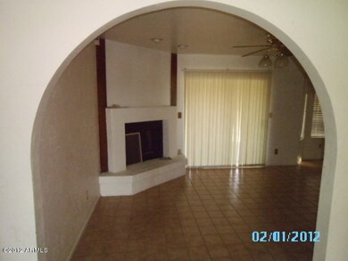 Fireplace in Family Room