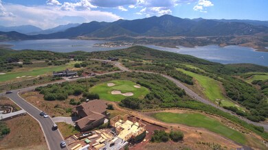 aerial fairway and green
