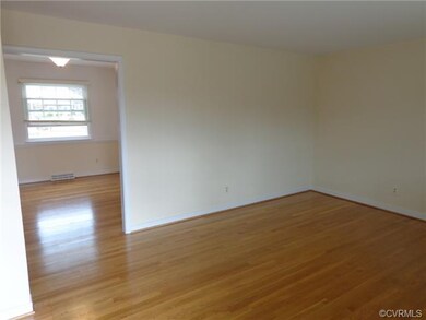 Looking from the front door into the dining room.