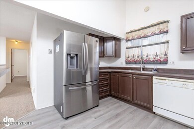 Upstairs kitchen
