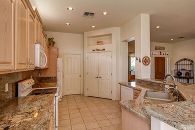 Large pantry w/double doors