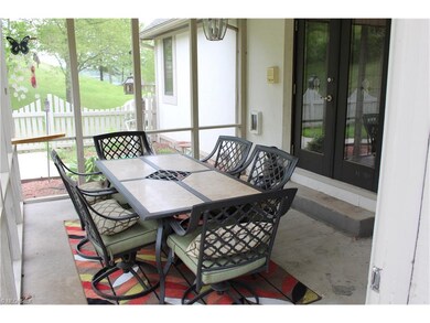 Screened in porch