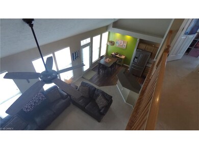 View of main floor from loft
