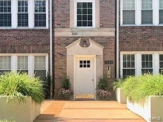 Secured entry with intercom system for guest entry.