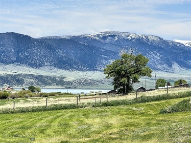 Views of Madison Mountains & Ennis Lake which is o