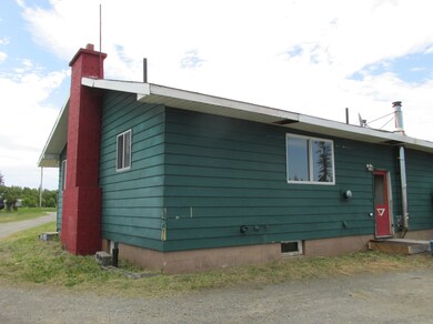 Exterior chimney