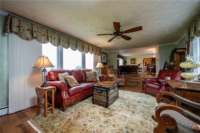 Sunken family room