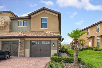 Front Elevation with attached garage
