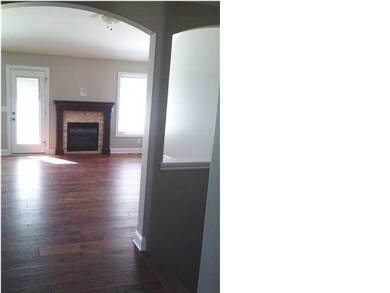 Beautiful hardwood floors in the great room and a 