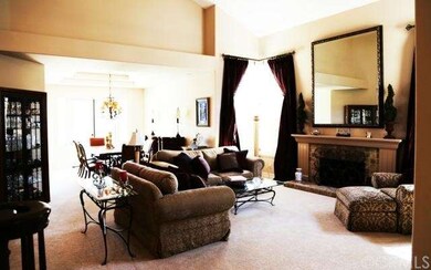 Spacious Living Room with Vaulted Ceilings and acc