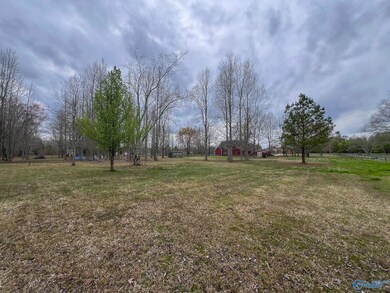 This is from the perspective of the North East corner of the lot facing South West