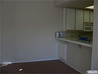 Breakfast bar or serving counter for entertaining.