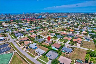 Drone / aerial view with a water view, a residenti