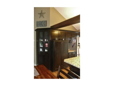Pantry and display cabinet.