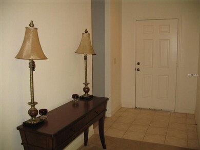 Spacious entryway.