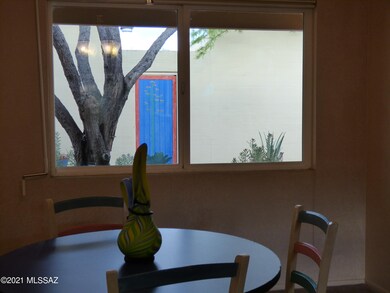 Dining area view to the East.