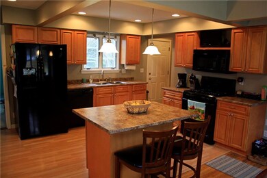 Large open kitchen