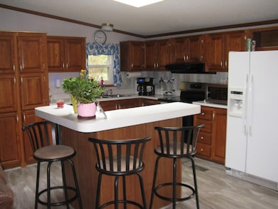 Large kitchen (eat in) and adjoins family room