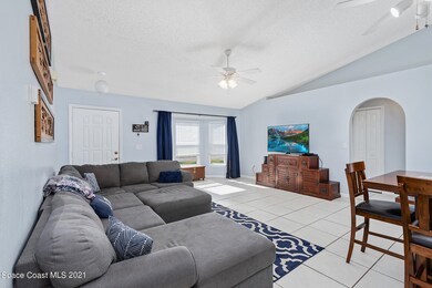 Tiled throughout living area