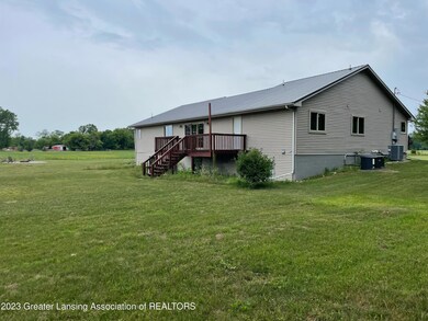 Back side of the home