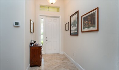 Interior Foyer welcomes you in...