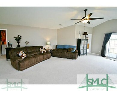Den/Family/Great Room. Soaring ceilings.