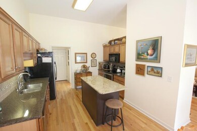 kitchen from eat-in area