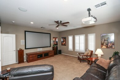 6 Massive Media Room off of Entry