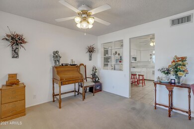 Dining and kitchen entrance