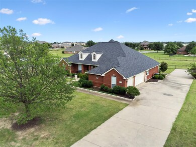 Aerial view of this beautiful home.