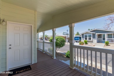 Front Door and Deck