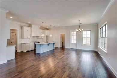 Open Floor Plan - Living Room/Dining/Kitchen