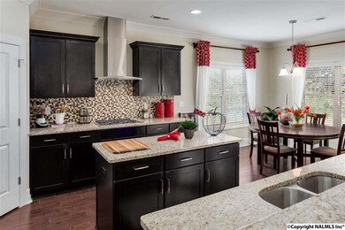 The gourmet kitchen opens to the family room, and offers a granite bartop AND a beautiful island.  The walk in pantry gives you plenty of storage room.