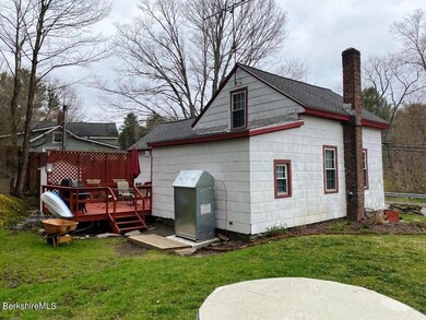 rear of property