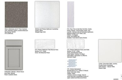 Design Selections ~ Home is under construction - s