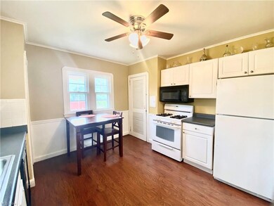 Newer appliances, Laminate Flooring and Ceiling fa