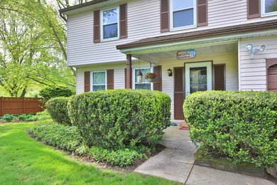 Welcoming front porch
