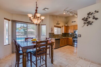 Dining Open to Kitchen