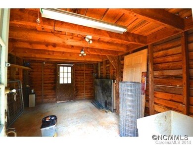 Barn interior could be a stall