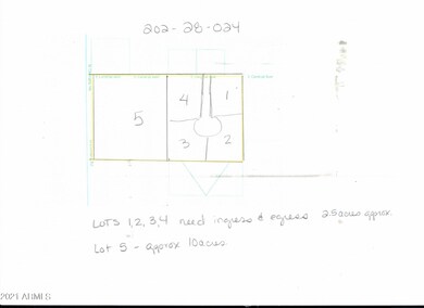 New lot plan For Coolidge property